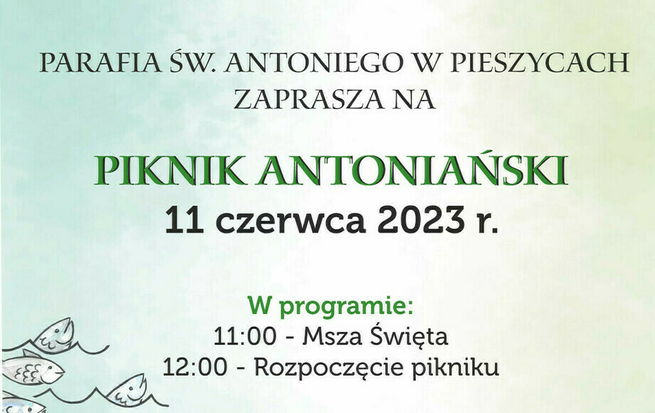 Zdjęcie do 11 VI: Zapraszamy na Piknik Antoniński