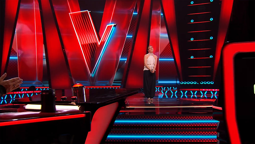 Karolina Łopuch na&nbsp;scenie