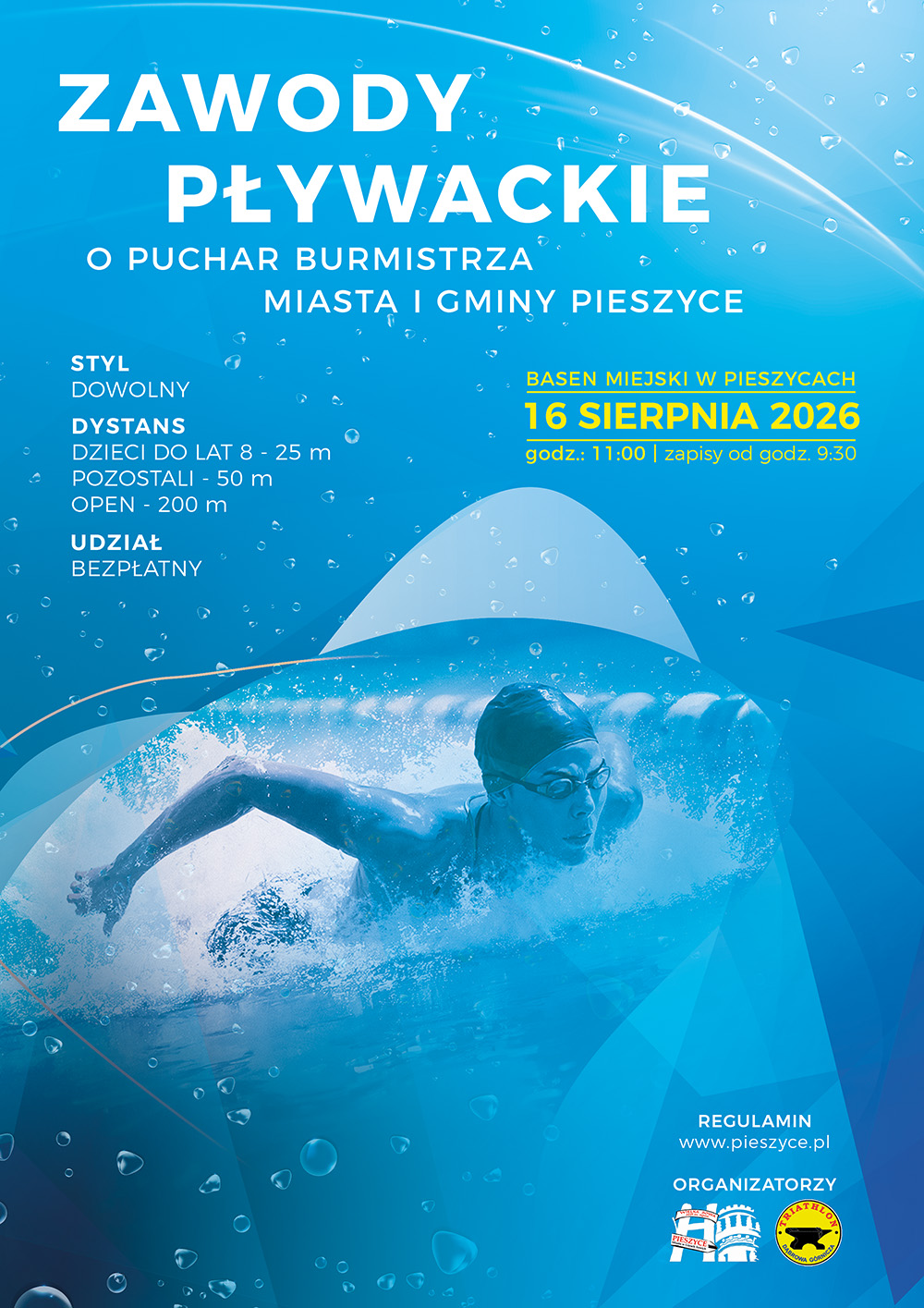 Plakat zapowiadający