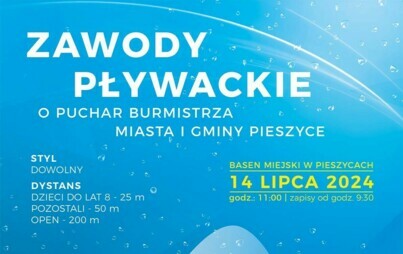 Zdjęcie do Zawody pływackie na basenie miejskim