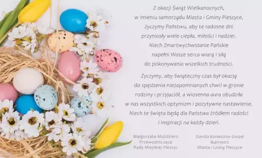 Życzenia Świąteczne na Wielkanoc
