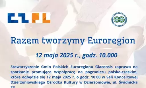 Zaproszenie na spotkanie w ramach małego projektu 'Razem tworzymy Euroregion'