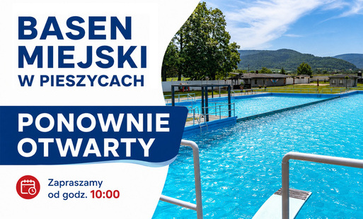 Basen Miejski w Pieszycach ponownie otwarty