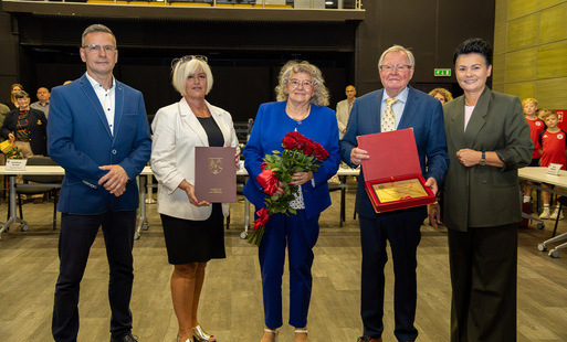 Zdjęcie do J&oacute;zef Przeorek Honorowym Obywatelem Gminy Pieszyce