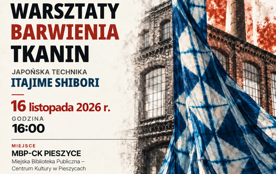 Warsztaty barwienia tkanin w Pieszycach
