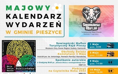 Zdjęcie do Majowy kalendarz wydarzeń